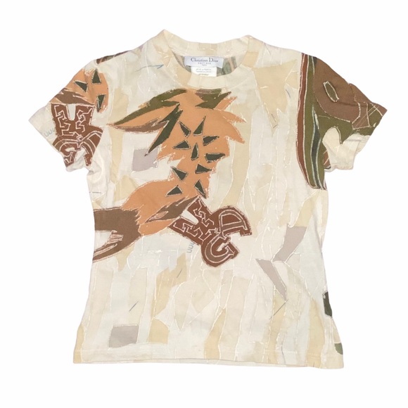 Dior Tops - *SOLD* VTG Christian Dior Poison Logo Tee